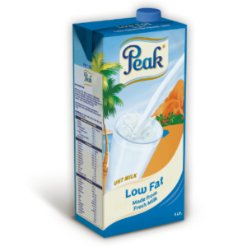 Peak Liquid Milk Low Fat 1L