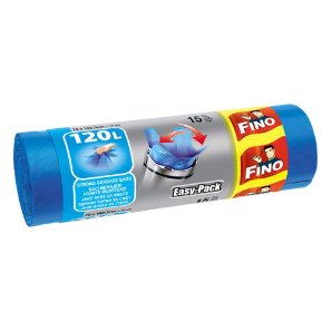 Fino Garbage Bag Easy Pack 120L*15 Pcs