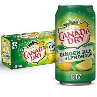 Canada Dry Ginger Ale & Lemonade 355ml