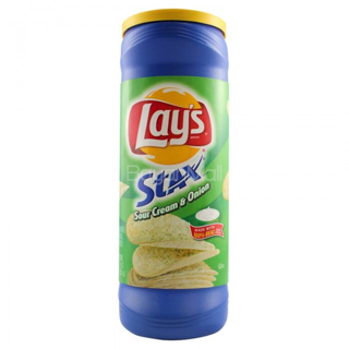 Lay's Stax Chips Sour Cream & Onion 155gr