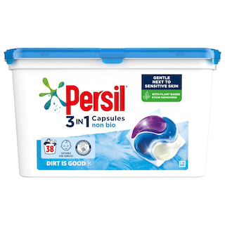 Persil Pods Non Bio 3in1 Capsules 1.026Kg 38 washes