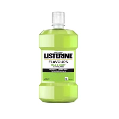 Listerine Mouth Wash Mild & Minty 500ml
