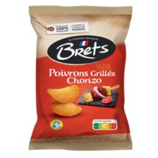 Brets Chips Chorizo 125gr