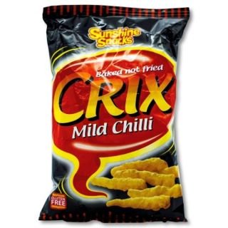 Sunshine Snacks Chips Crix Mild Chilli 45gr