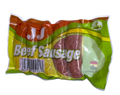 J.J Beef Sausage 500gr