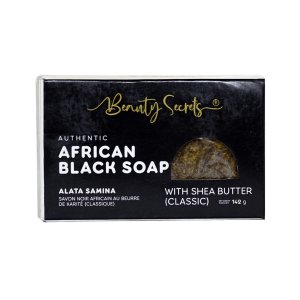 Beauty Secret African Black Soap Shea Butter & Lemongrass 142gr