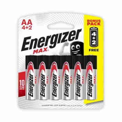 Energizer Battery AA4+2