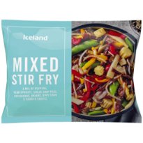 Iceland Frozen Stir Fry Mix 500gr