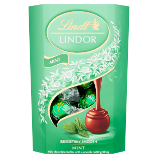 Lindt Lindor Milk Mint Truffles 200gr