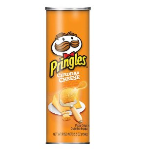 Pringles Cheddar Cheese Can 149g