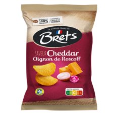 Brets Chips Cheddar 125gr