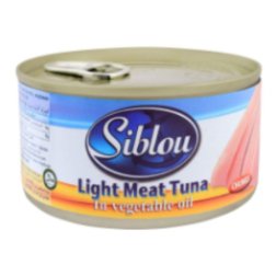 Siblou Light Tuna Veg Oil 160gr