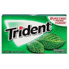 Trident Gum spearmint *14