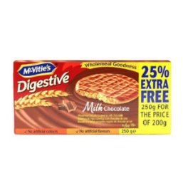 McVities Digestive Chocolate 250gr