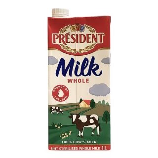 President Liquid Milk Full  Cream 1L