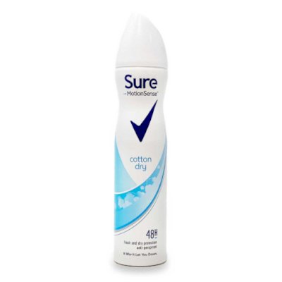Sure deo cotton dry 250ml