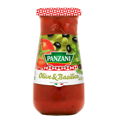 Panzani Pasta Sauce Olive & Basilico 400gr