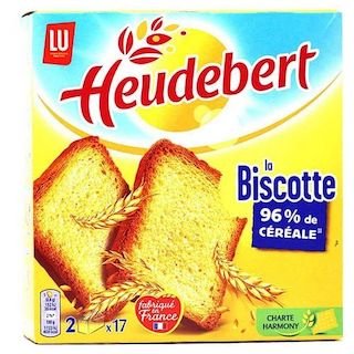 Lu Heudebert Toast Bread 300gr