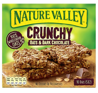 Nature Valley Crunchy Oat & Dark Choco 5*42gr