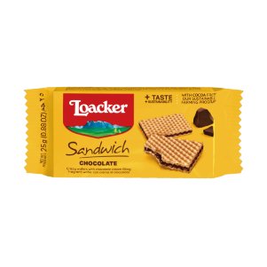 Loacker Sandwich Chocolate 25gr