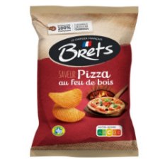 Brets Chips Pizza 125gr