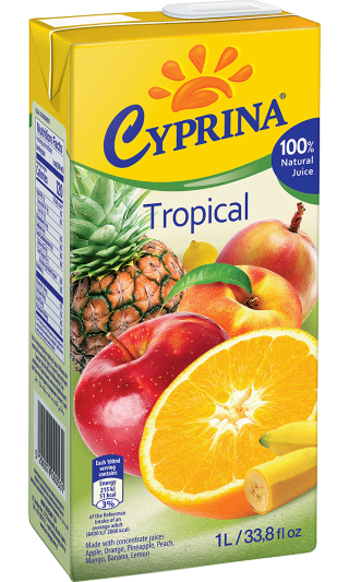 Cyprina Juice Tropical 1L