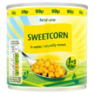 Best One Sweet Corn 340gr