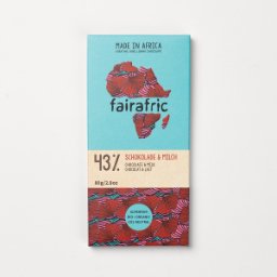Fairafric choco & milk 43% 80gr
