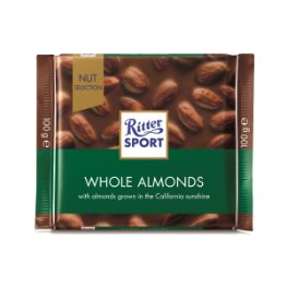 Ritter Sport Chocolate Whole Almonds 100gr
