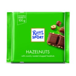 Ritter Sport Chocolate Hazelnut 100gr