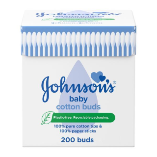 Johnsons Baby Cotton Ear Buds 200pcs