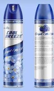 Cool Breeze Freshener Spray Forget Me Not 300ml