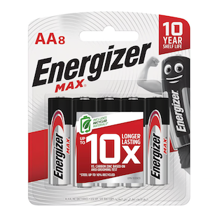 Energizer Battery AA*8