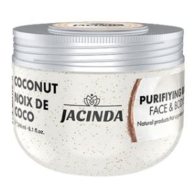 jacinda face & body scrub coconut