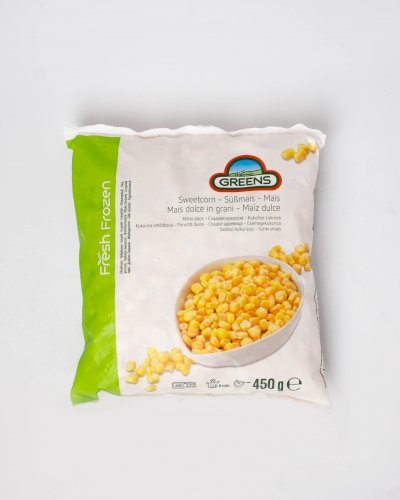 Green Frozen Sweet Corn 450gr