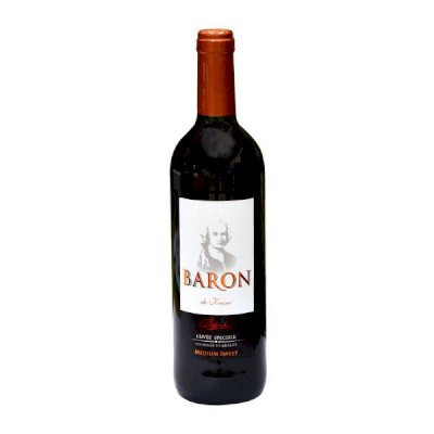 Baron De Franc Semi Sweet Red Wine 75cl