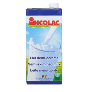 Incolac Liquid Milk Semi Skimmed 1L