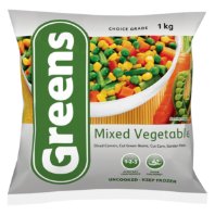 Green Frozen Mixed Vegetables 1Kg