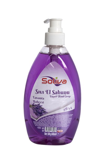 Soliva Hand Liquid Soap Lavender 500ml