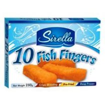 Sirella fish nuggets 250gr