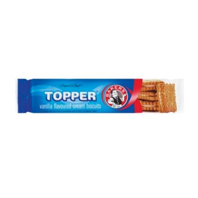 Bakers Topper Cream Biscuits Vanilla 125gr