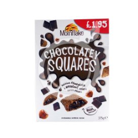 Mornflake chocolatey squares 375gr