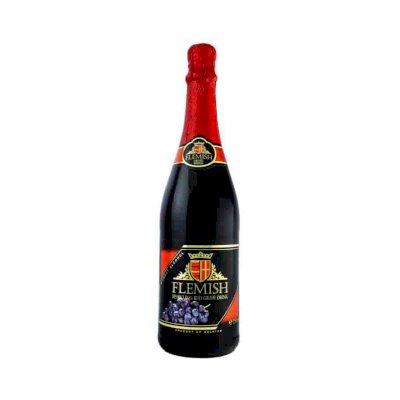Flemish Non Alcoholic Sparkling Red Grape 75cl