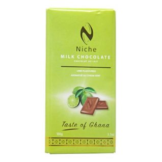 Niche Milk Chocolate Lime 100gr