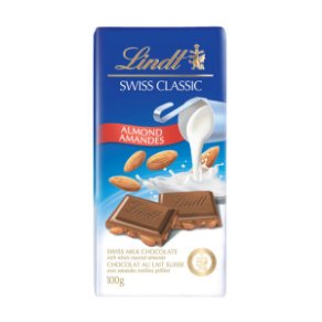 Lindt Chocolate Classic With Almond 100gr