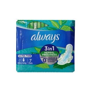 Always Ultra Thin Extra Long 3in1 7 Pads