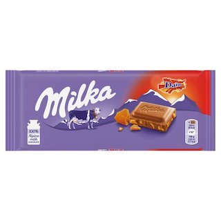 Milka Daim Milk Chocolate Bar 100gr