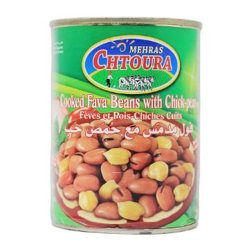 Mehras Chtoura Fava Beans &Chick Peas 400gr