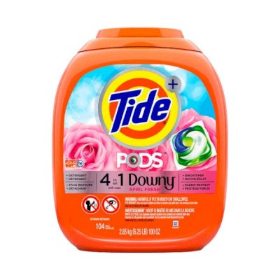 Tide Pods 4in1 Downy April Fresh  *104 Capsules