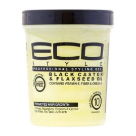 Ecoco Black Castor & Flaxseed Oil Gel 16oz